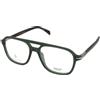 David Beckham DB 1182 XGW | Occhiali da Vista Graduati | Plastica | Pilot | Verde, Trasparente | Adrialenti