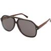 Gucci GG1042S 003 | Occhiali da Sole Graduati o Non Graduati | Prova Online | Unisex | Plastica | Pilot | Multicolore | Adrialenti