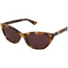 Gucci GG1815S 002 | Occhiali da Sole Graduati o Non Graduati | Plastica | Cat Eye | Marrone, Havana | Adrialenti