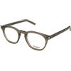 Saint Laurent SL 28 OPT 006 | Occhiali da Vista Graduati | Prova Online | Plastica | Tondi | Verde, Trasparente | Adrialenti