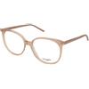 Saint Laurent SL 39 009 | Occhiali da Vista Graduati | Prova Online | Plastica | Quadrati | Arancio, Trasparente | Adrialenti