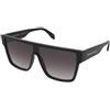 Alexander McQueen AM0354S 001 | Occhiali da Sole Graduati o Non Graduati | Prova Online | Plastica | Mascherina | Nero | Adrialenti