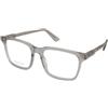 Gucci GG1120O 005 | Occhiali da Vista Graduati | Prova Online | Unisex | Plastica | Quadrati | Blu, Trasparente | Adrialenti
