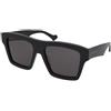 Gucci GG0962S 005 | Occhiali da Sole Graduati o Non Graduati | Prova Online | Unisex | Plastica | Quadrati | Nero | Adrialenti