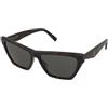 Saint Laurent SL M103 006 | Occhiali da Sole Graduati o Non Graduati | Prova Online | Plastica | Cat Eye | Marrone, Havana | Adrialenti