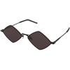 Saint Laurent SL 302 Lisa 002 | Occhiali da Sole Graduati o Non Graduati | Prova Online | Metallo | Extravagant | Nero | Adrialenti
