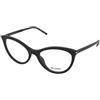 Saint Laurent SL 833 001 | Occhiali da Vista Graduati | Prova Online | Plastica | Cat Eye | Nero | Adrialenti