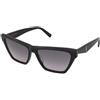 Saint Laurent SL M103 001 | Occhiali da Sole Graduati o Non Graduati | Prova Online | Plastica | Cat Eye, Ovali / Ellittici | Nero | Adrialenti
