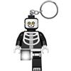 IQ LEGO Iconic - portachiavi luminoso - Scheletro - altezza 76 mm