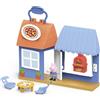 Peppa Pig Peppa's Adventures Peppa's Pizza Place Carry-and-Play Playset giocattolo prescolare, include figura e 4 accessori, multicolore, F2169