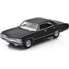 Greenlight 1:64 1967 Chevro&let Impala Sport Sedan - Smoking Nero 30333 [Spedizione dal Canada]
