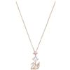 Swarovski Pendente Swarovski 5473024 IN Y DAZZLING SWAN donna