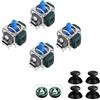 AKNES HallPi TMR Joystick Elettromagnetico di Ricambio per Controller Switch Pro, Accessori di Riparazione Stick Anti-Drift per Controller Switch Pro - 2 Paia