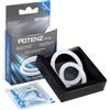 JOYDIVISION POTENZduo trasparente taglia M, anello fallico in silicone