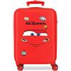 Disney Joumma Disney Cars Mcqueen Rosso Valigia da Cabina Rosso 33x50x20 cm Rigido 2.35 kgs Lucchetto a Combinazione Laterale ABS 2.35 kgs 33L Bagaglio a Mano