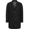 JACK & JONES Cappotto di lana da uomo, Nero, M