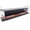 NME 531492 H0 1:87 - Carro pianale doppio tipo Laadks con luci di coda 'TWA 800A