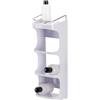 Joseph Joseph Capsule Mensole da Doccia, Organizzatore Compatto a 4 Piani, per Bagno, Shampoo