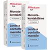 Redcare Lente a contatto mensile -4 Diottrie 2x1 pz Lenti
