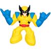 Heroes of Goo Jit Zu Marvel Studios X-Men '97 Wolverine - Action figure elastica con riempimento reoscopico X-Gene metallico, Wolverine estensibile fino a 3 volte la sua taglia