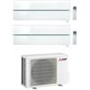 Mitsubishi Electric Condizionatore Climatizzatore Mitsubishi Electric Dual Split Kirigamine Style Pearl White R-32 9000+18000 BTU Con MXZ-2F53VF4 9+18