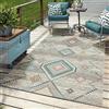 Mias Teppiche Mia's Teppiche Bliss - Tappeto robusto per esterni, design moderno, resistente alle intemperie e ai raggi UV, per balcone, terrazza e giardino d'inverno, adatto anche per cucina o sala da pranzo, 240