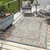 Mias Teppiche Mia's Bliss - Tappeto da esterno robusto, design moderno, resistente alle intemperie e ai raggi UV, per balcone, terrazza e veranda, ma adatto anche per cucina o sala da pranzo, colore grigio, 240 x