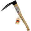 SHW-FIRE - Zappa in acciaio forgiato, manico corto 45 cm, ideale per il giardinaggio