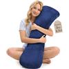 ODOXIA Cuscino Ponderato Per Il Corpo 3 Kg | 104 * 30 CM | Dormi Meglio & Ritrova La Calma | Weighted Body Pillow Relax | Cuscini Ponderati Per Adulti | Rivestimento Morbido, Lavabile