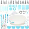 Borsa Organizer Per Utensili Da Forno | Custodia Portadocumenti Con Scomparti E Tracolla | Per Pasticceri E Decoratori Di Torte - 4