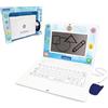 Lexibook - Laptop bilingue ed educativo Inglese/Tedesco - 170 attività per l'apprendimento, Giochi e Musica, Grande Schermo, JC599i3
