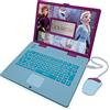 Lexibook JC598FZi13 Computer Portatile educativo e bilingue Arabo/Inglese Giocattolo per Bambino 124 attività, impara a Giocare e Musica con Frozen-Viola/Blu