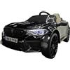 Pilots Kids Auto Elettrica per Bambini Doppio Motore 24V BMW M5 Nero Metallizzato