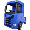 Pilots Kids Camion Elettrico per Bambini 12V Blu con 4 Motori Radio e Telecomando
