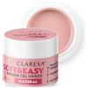 Claresa Gel Costruttore Medio-Alta Densità,Tissotropico,Autolivellante, facilmente pinzabile, aderisce sull'unghia in maniera impeccabile, di facile limatura, Soft e Easy Builder Gel Natural 45g