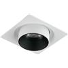 OUTLET INCASSO LED OUTSIDER BIANCO IN ALLUMINIO 15W 1375LM 3000K 10X10X9,4CM INC-OUTSIDER-1X15C