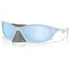 Oakley Occhiali Oakley Plantaris stonewash opaco lenti prizm azzurro deep polarizzate