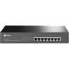 TP-Link TL-SG1008MP Non gestito Gigabit Ethernet (10/100/1000) Supporto Power over Ethernet (PoE) 1U Nero