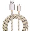Garbot C-05-10194 cavo USB 1 m USB A Micro-USB B Oro (Grab&Go 1m Braided Micro-USB - Cable Gold - Warranty: 12M)
