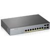 Zyxel GS1350-12HP Gestito L2 Gigabit Ethernet [10/100/1000] Supporto Power over Ethernet [PoE] Grigio (GS1350-12HP 12 PORT MANA