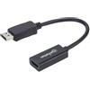 Manhattan 151634 cavo e adattatore video 0,15 m HDMI tipo A (Standard) DisplayPort Nero