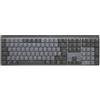 Logitech 920-010756 tastiera Ufficio RF senza fili + Bluetooth QWERTY Inglese UK Grafite, Grigio (MX MECHANICAL WRLS ILLUM. KEY