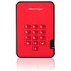 Origin Storage iStorage diskAshur 2 disco rigido esterno 5 TB 5400 Giri/min USB tipo A 3.2 Gen 1 [3.1 Gen 1] Rosso (diskAshur2 256-bit 5TB - R