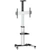 Equip 650602 Supporto per display espositivi 177,8 cm (70) Nero, Bianco