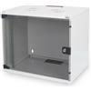 DIGITUS ARMADIO A MURO SOHO DA ASSMBLARE DIGITUS 7U 540 x 400 mm COLORE GRIGIO
