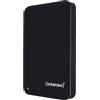 Intenso Memory Drive disco rigido esterno 2 TB 5400 Giri/min 2.5 USB 3.2 Gen 1 [3.1 Gen 1] Nero (HDD USB 3.0 2TB Blk[w/Case])