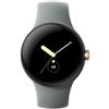 Google Pixel Watch (LTE) - 41 mm in oro champagne con cinturino Sport nocciola