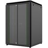 Lanview LOGON RDL22U88BL rack 22U Rack indipendenti Nero (19 22U Rack Cabinet 800 x - 800 x 1164mm Data Line - - Black - Warranty: 60M)
