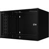 Lanview LOGON RUM07U40MNBL rack 7U Da parete Nero (19'' 7U Rack Wall Mount 565 x - 400 x 350mm SOHO - Black - - Unassembled - Warranty: