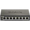 D-Link DGS-1100-08V2 switch di rete Gestito L2 Gigabit Ethernet [10/100/1000] Nero (D-Link DGS 1100-08V2 - Switch - smart - 8 x